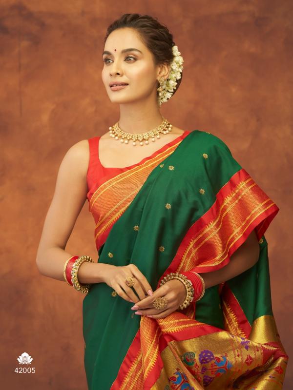 Rajpath Aruchi Paithni Silk Designer Paithni Saree Collection